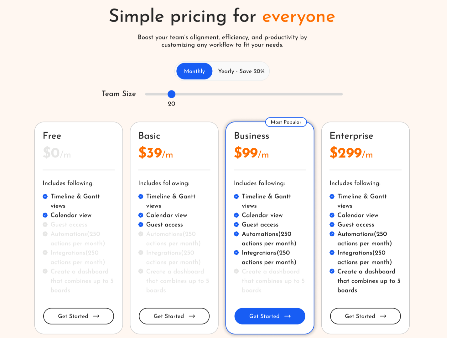 Custom and Highly Flexible Pricing Package Module